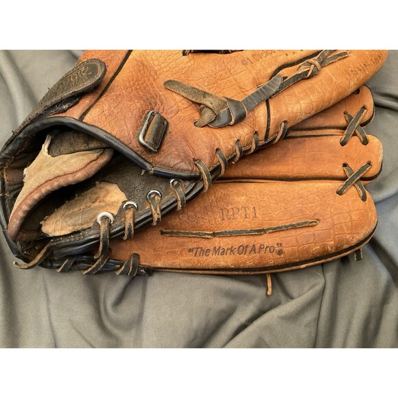 Rawlings RPT1 14" Baseball Glove US Steerhide Leather RPT Series Tan~Pre Owned - Picture 15 of 16